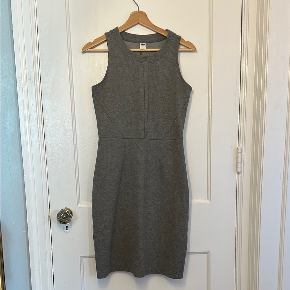 Gray Sleeveless Dress